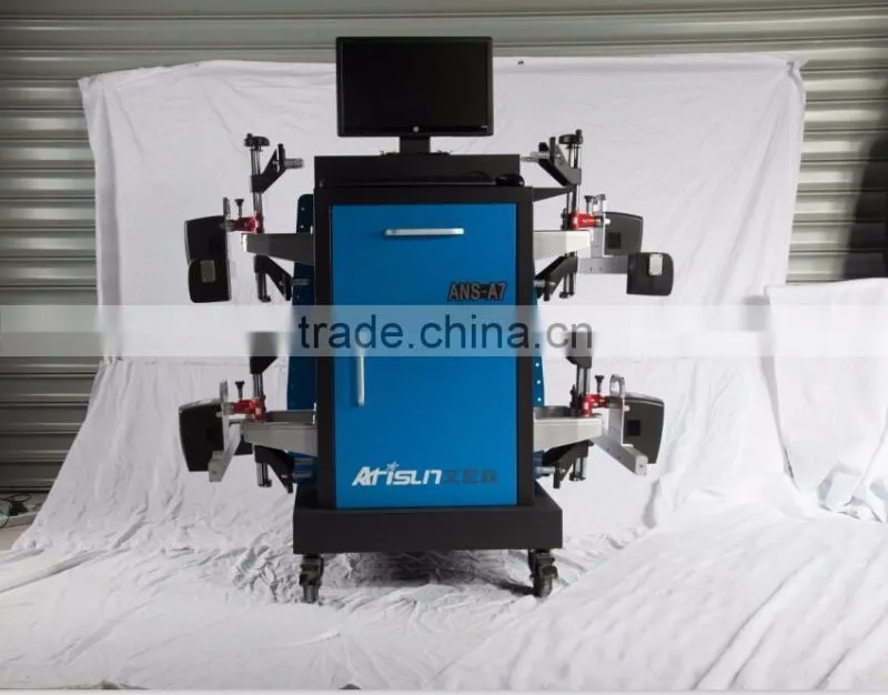 Used wheel alignment machine with auto repair software ,zigbee, CCD auto diagnostic tool