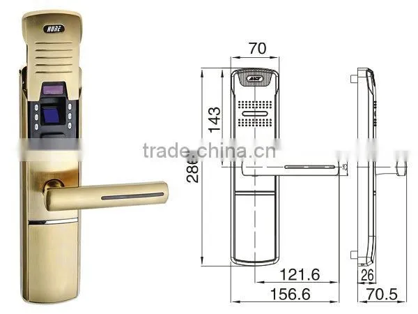 biometric fingerprint lock outdoor