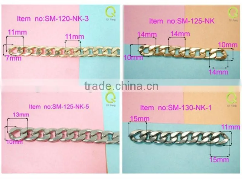 2013 zinc alloy bag chain,handbag chain,bag accessories,L-5006