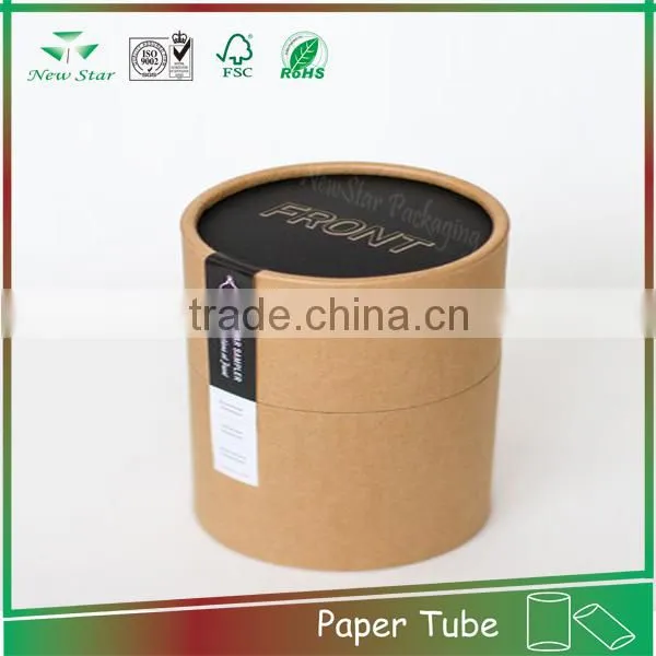 electronics use paper material round cardboard packaging can