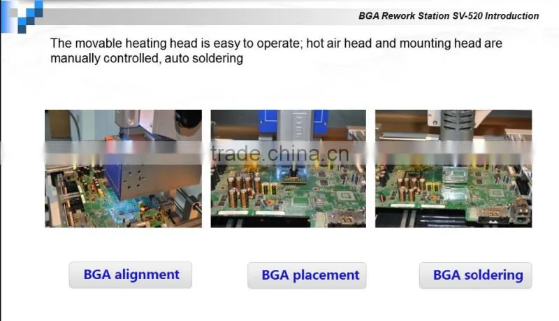 RW-SV520 Micro bga chipset repair machine