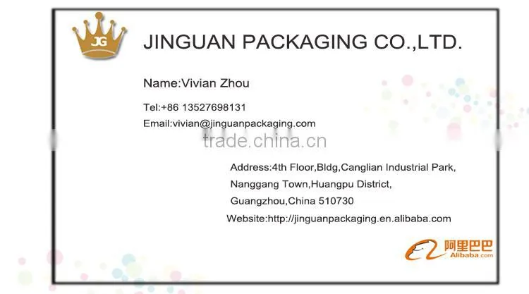 2016 Custom transparent PVC PET box clear blister package