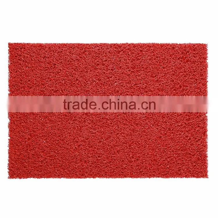 hot selling pvc coil mat PVC cushion door mat/rug/ carpet