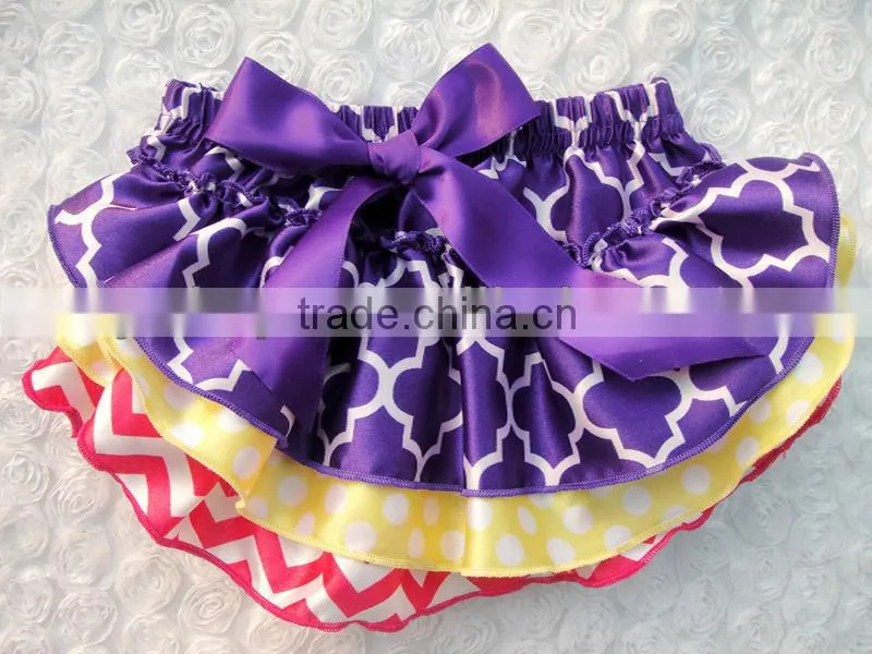 2016 High Quality Baby Ruffle Stain Bloomers ,Baby Colorful Panties Bloomers Wholesale