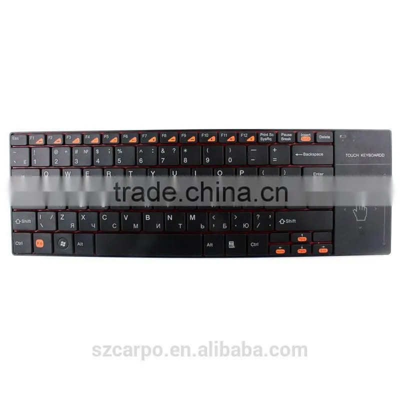 mini bluetooth wireless keyboard and multipointer mouse touch pad combo-H109