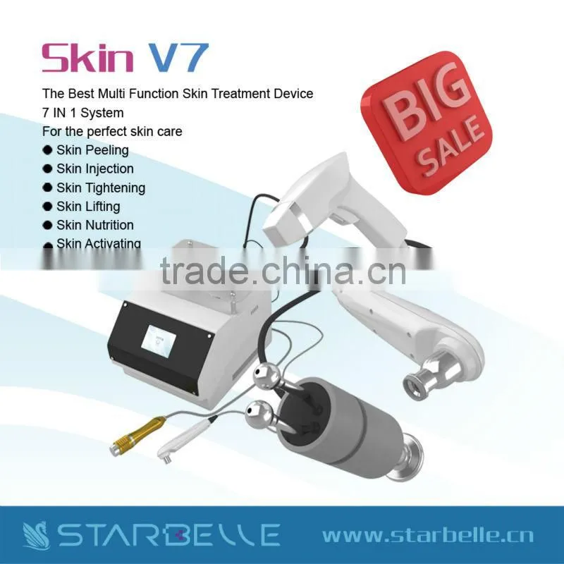 home diamond microdermabrasion rf skin rejuvenation machine-Skin V7