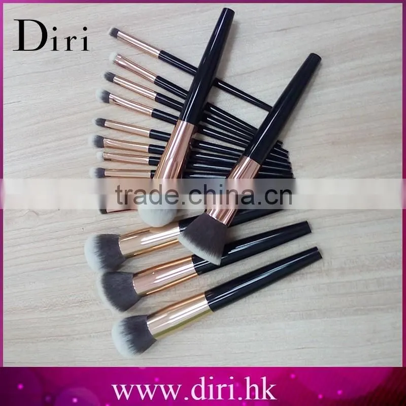 Factory own mold makeup brush set acrylic handle makeup brush fast shipping makeup brush