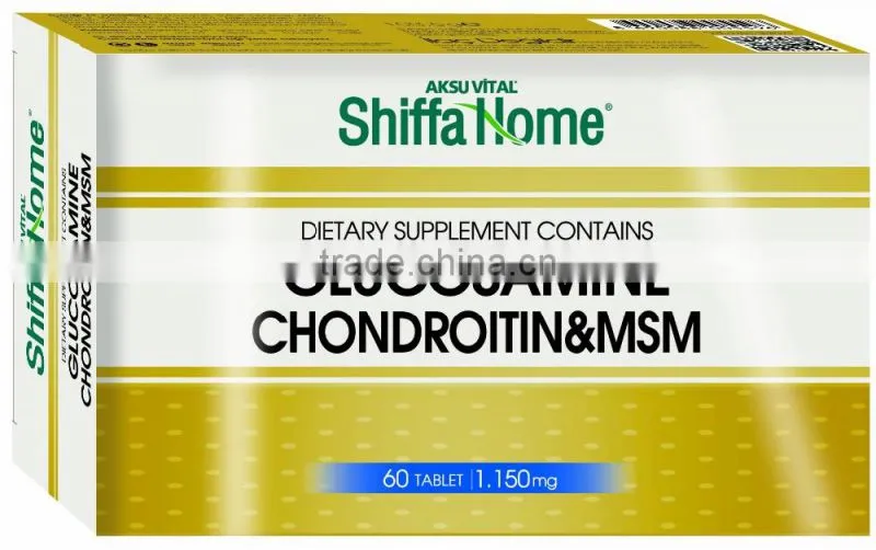 Glucosamine Chondroitin MSM Tablet Health Dietary Supplement for Joint Health Ayurvedic Medicine for Man