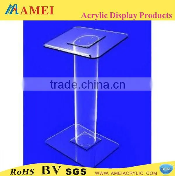 Crystal acrylic podium,church lectern,lucite pulpit