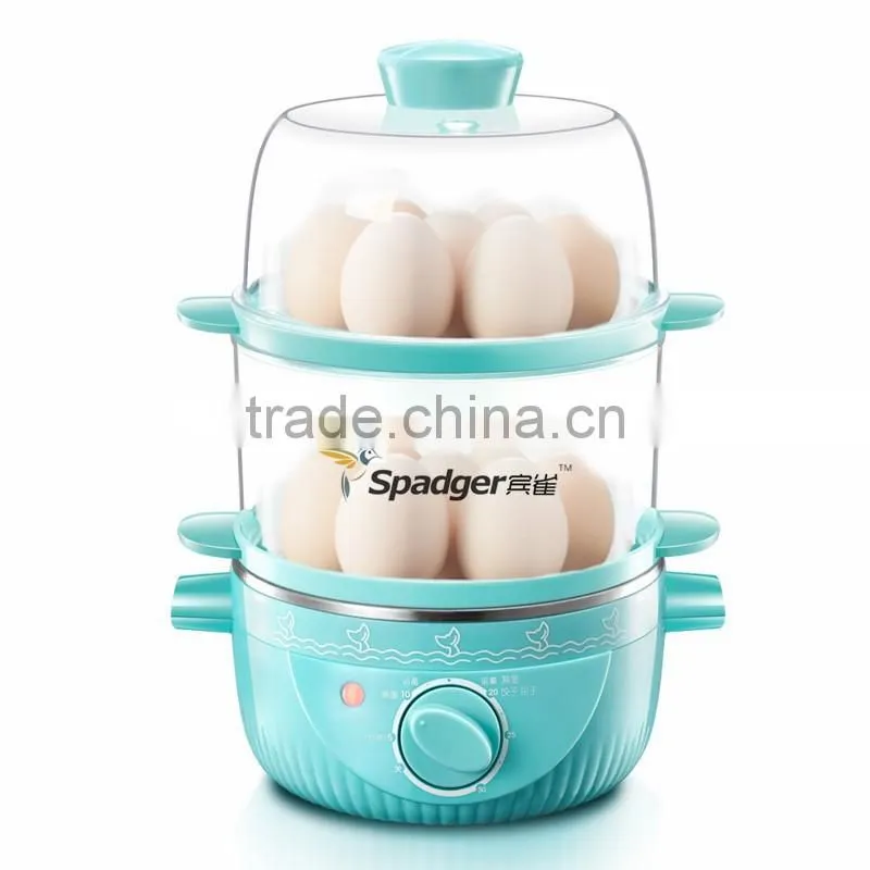 Electric Boiler Egg Master Machine 304 Stanless Steel Tray Double layers