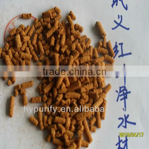 Gas desulfurization activated carbon for water treatment