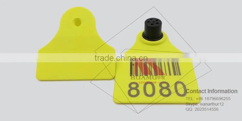 laser Ear Tags for Animals/livestock/husbandry/veterinary 57*45 mm