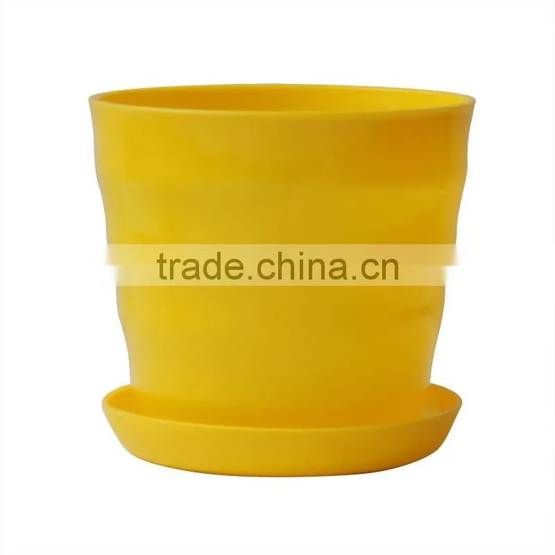 Familiar with ODM design cheap economic plastic flower pot