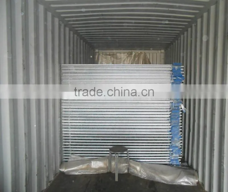Hot Dip Galvanized Temporary Fence Design