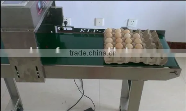 High Speed digital stamping machine/egg stamping printer machine/egg date stamping machine