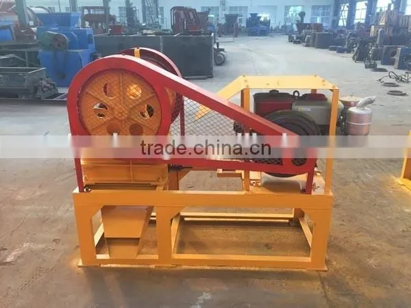 PE150*250 mini stone jaw crusher, small mobile jaw crusher for sale