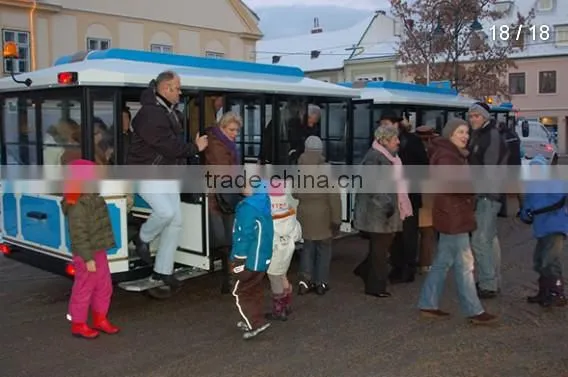 Suzhou Diesel Power sightseeing Amusement Park Tourist Train set