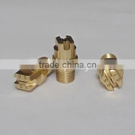 0 degree to 120 degree one-piece construction right standard flat fan spray nozzle