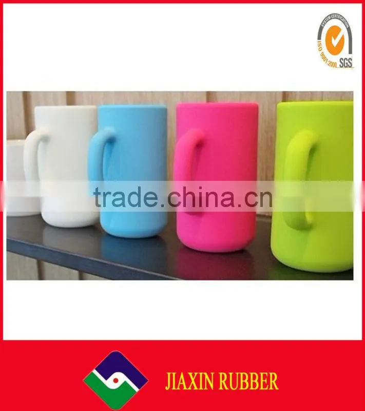 Supplying kinds of good quality rubber tea cup JX-10350