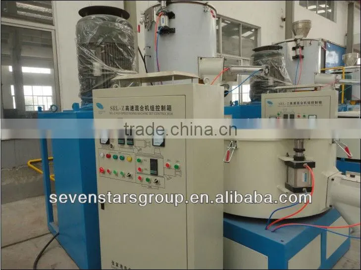 High speed plastic mixing machine