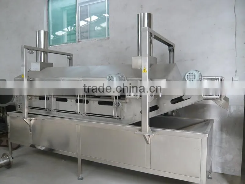 Fried wheat flour puff snack making machines