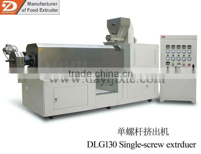 Double screw extruder for flour food/ crisp chips