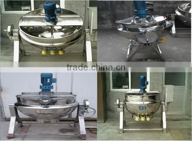 industrial food processing stainless steel cooking pot