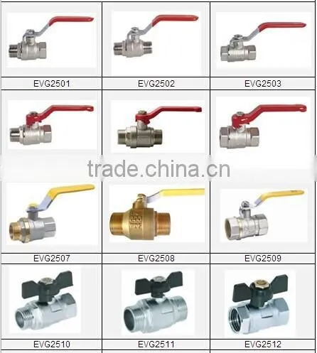 Chrome Brass Mini Ball Valves FXM NPT BSP