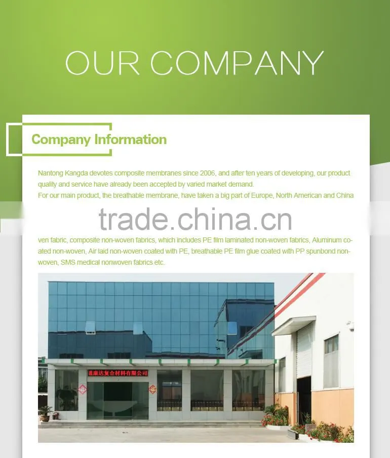 light weight soft hydrophilic nonwoven fabric