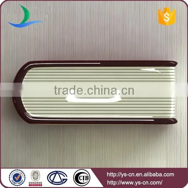 YScb-20 Latest design book shape ceramic money box for saving