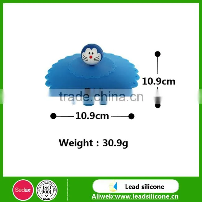 Promotion Gifts Silicone Cup Lid Customized Logo Silicone Cup Cover Food-grade Silicone Cup Lid