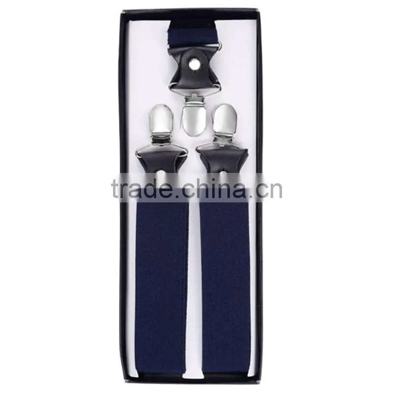 2016 Polyester Fashion Braces Suspenders With 2.5*100cm