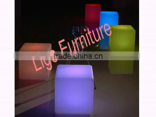Small Plastic Bar Stool/Cube Seat/Square Stool LG-3030