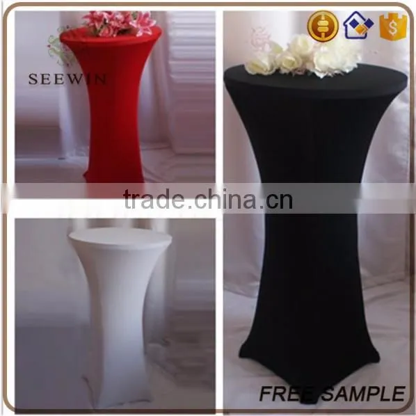 comfortable circular tablecloth for wedding banquet