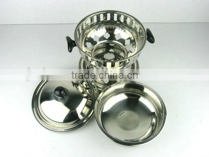 16CM Stainless Steel Hot Pot with fuel for sale