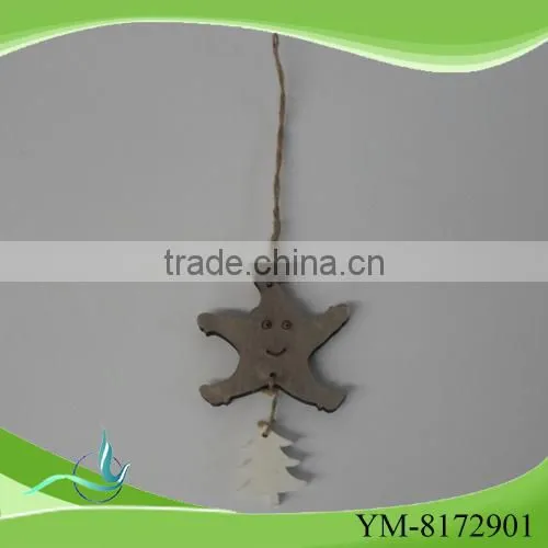New Christmas Item Wood Pine Decoration