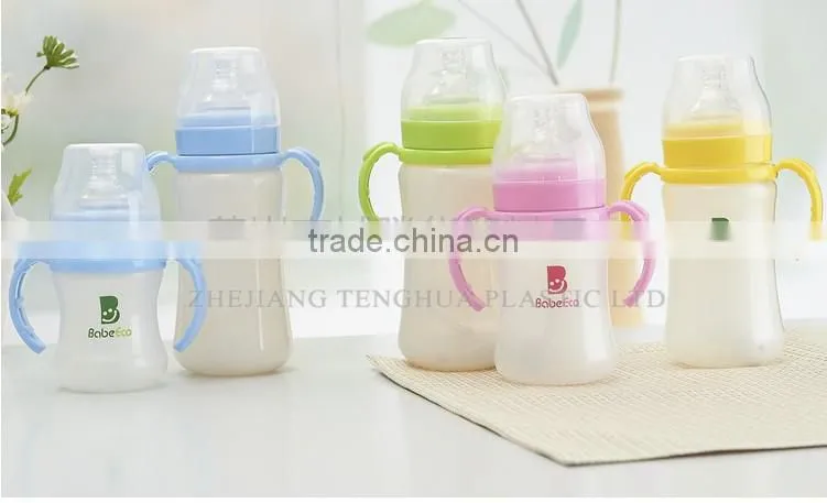 BPA free corn material Degradable baby bottle feeding bottle