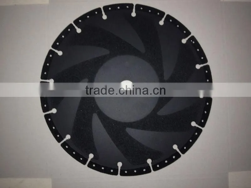 Vacuum Brazed diamond Grinding Disc with key slot/Circular Brazed Diamond saw blade