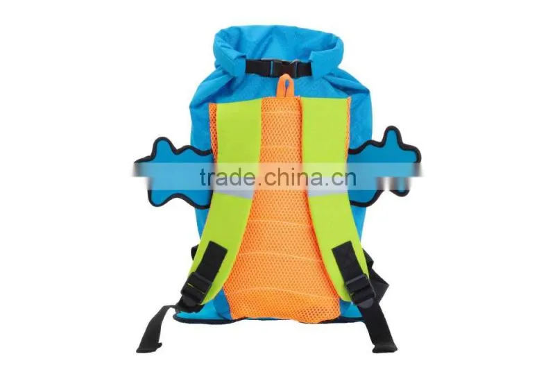 2017 lastest waterproof kid bag cute fish backpack beach bag