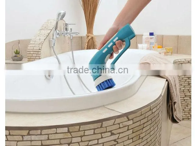 Cordless bathroom cleaner, electric kitchen scrubber, window and glass cleaning brush
