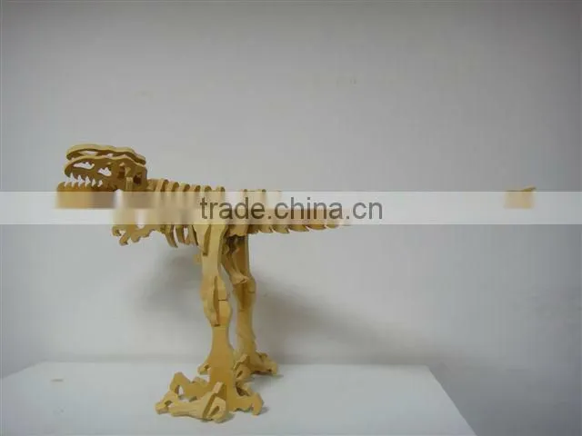 DIY Wooden-like Foam Medium Dinosaur Kits
