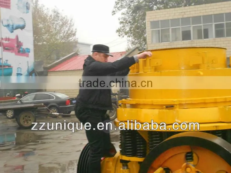 China 3 feet small hydraulic cone crusher for hard stone mining