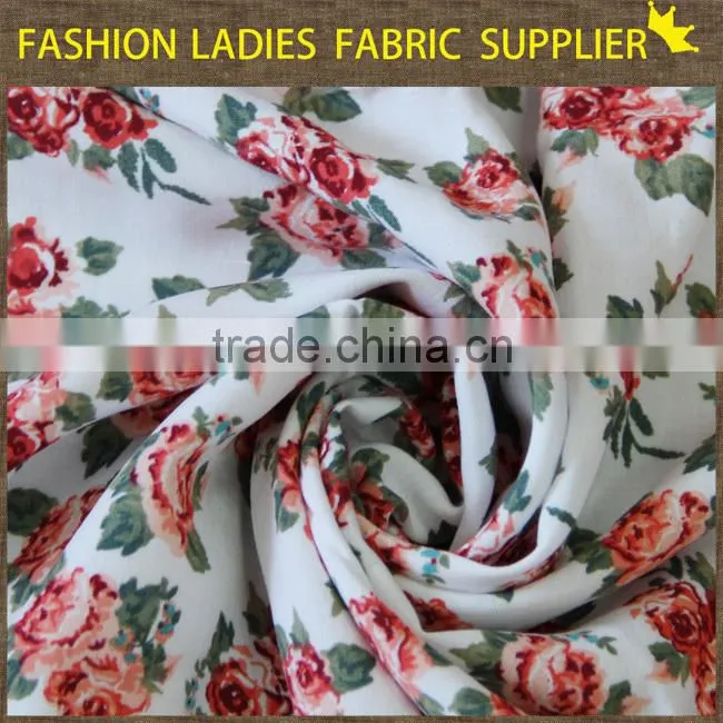 hot sales summer dot print fabric wholesale poly spadenx print fabric of shaoxing textile