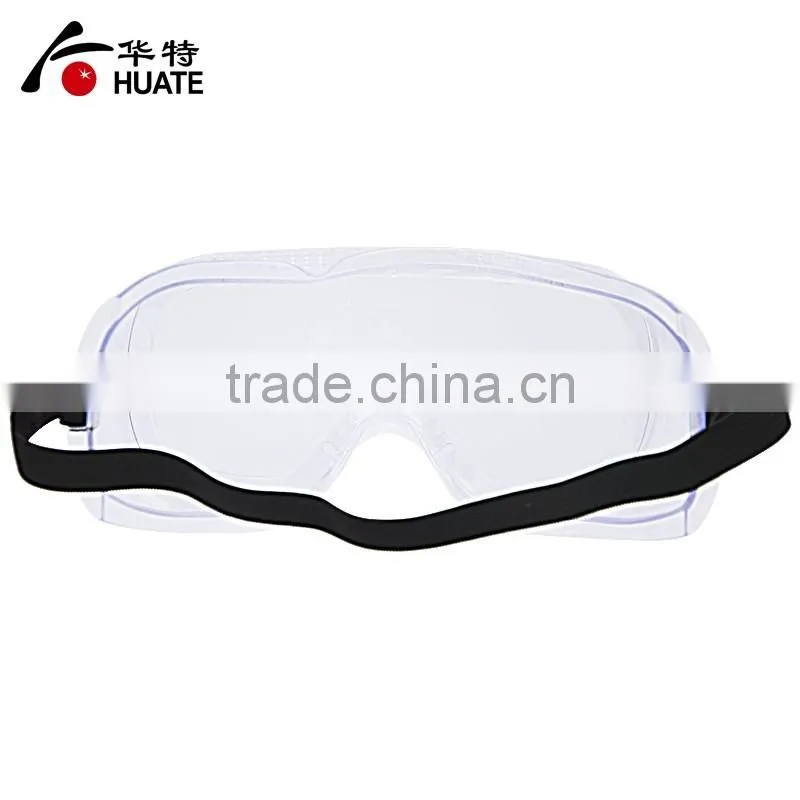 Eyewear safety goggles with ventilation holes