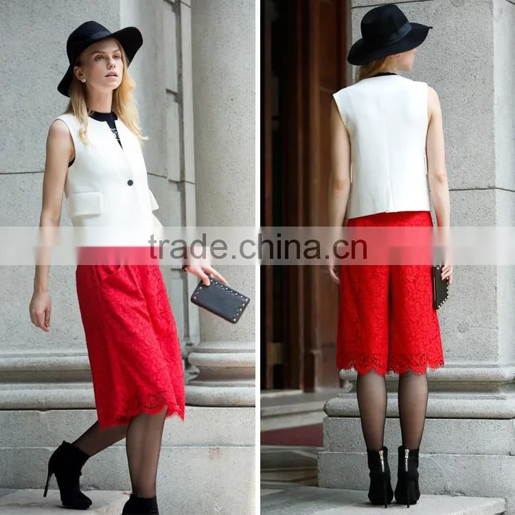 clothing company in guangzhou lady fashioin picture of casual pants female 2016