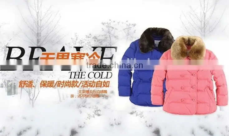MOM AND BAB POPULAR kids clothing winter kids down coat stock