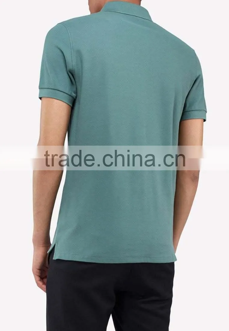 MGOO Custom Your Own Logo Golf Shirts Dri Fit Polo Plain 100% Cotton Mens Polo Shirts