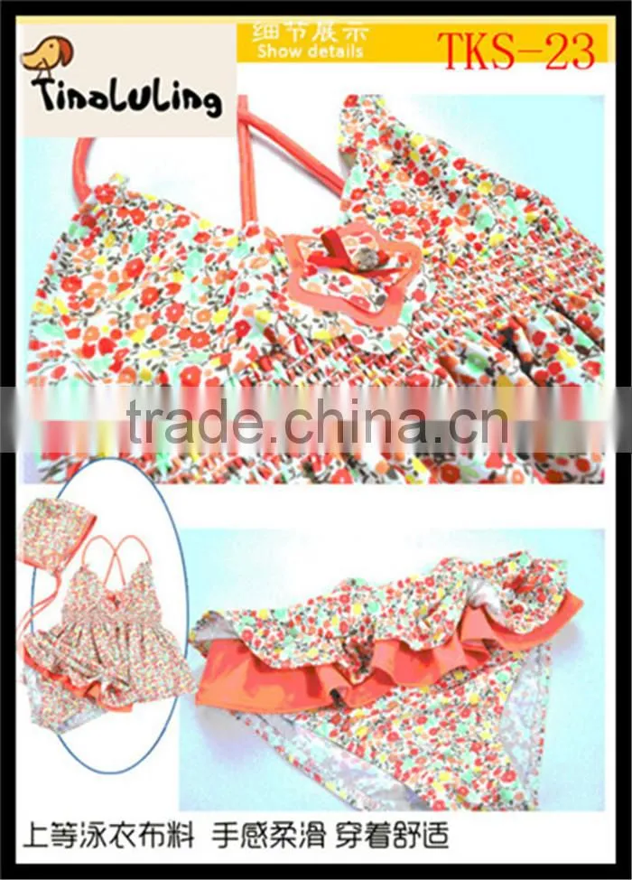 2015 hot fashion girls swimwear beachswimer girls swimwear