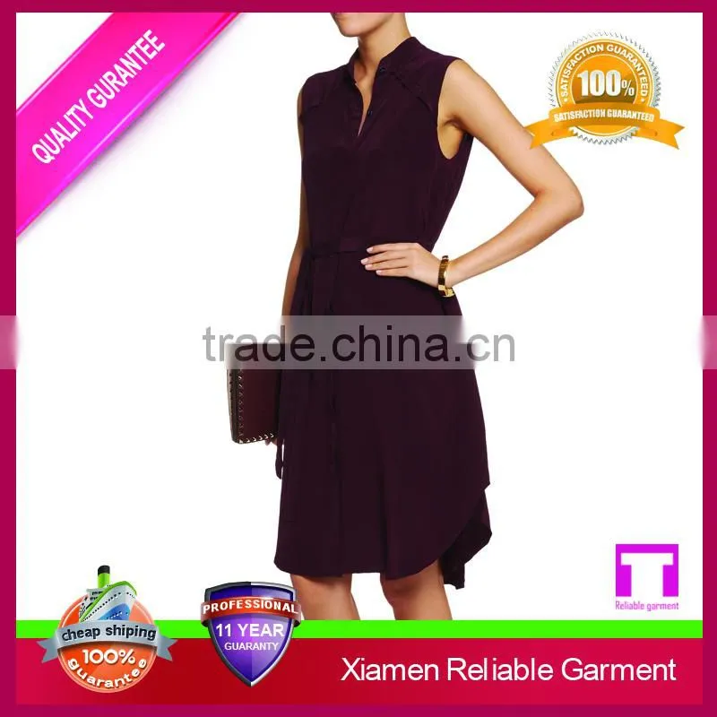 2015 new design dress fashion knee length ladies casual dresses