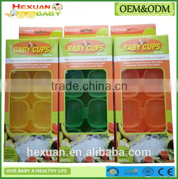 Many size you can choose Baby Cubes Food Container